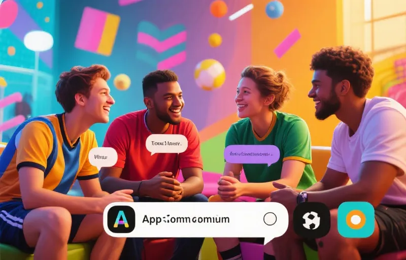 体育爱好者社区互动