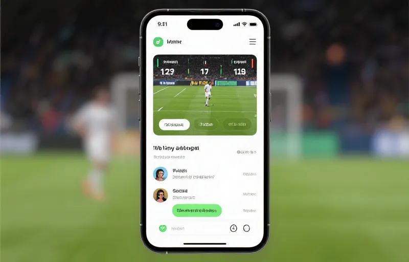 赛事实时数据与社交互动界面